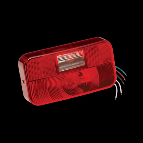 Picture of BARGMAN 3092107 Tail Light With Backup Black Base