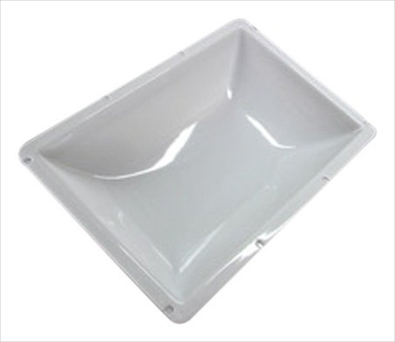 N2222 22 x 22 In. Skylight Inner Garnish, White