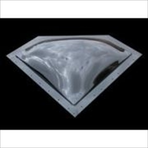 NSL3013S 30 x 13 In. Neo Angle Skylight Exterior Dome- Smoke