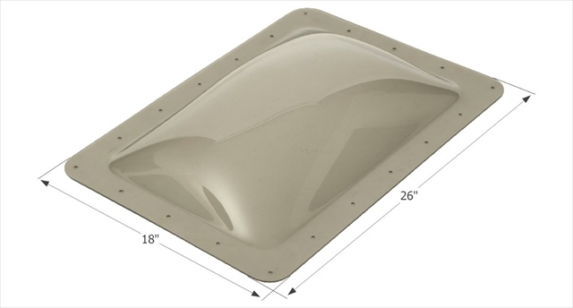 SL1422S 14 x 22 In. Skylight- Smoke
