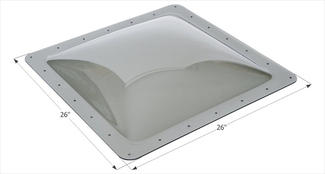SL2222S 22 x 22 In. Skylight, Smoke