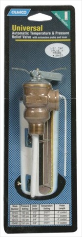 10421.5 In. Temperature And Pressure Valve With 4 In. Probe