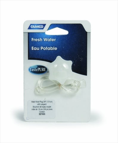 22104.75 In. Male Hose Plug With Lanyard