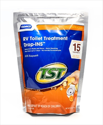 Picture of Camco 41189 Tst Orange Drop-Ins Toilet Treatment Pack 15
