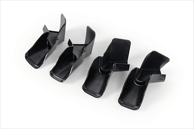 42323 Gutter Spouts With Extensions 4 Pack Black, 4PK
