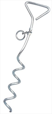 42572 Spiral Anchor Tie-Out With Ring