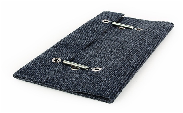 42935 Wrap Around Step Rug Extra Large Grey 2 3 x 22 In.