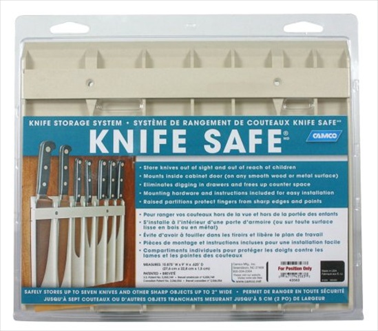Picture of Camco 43583 Knife Safe Beige 9 x 11 In.