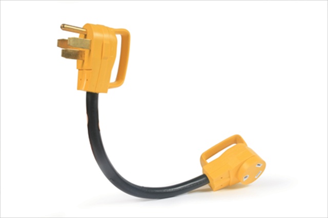 Picture of Camco 55175 Power Grip Dogbone Adapters- 50 Amp Male To 30 Amp Female