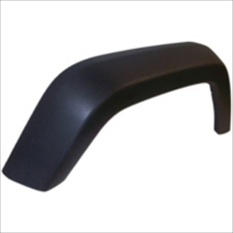 Crown Auto 5KF16RXFAE Fender Flares - Black, Thermoplastic, Flat