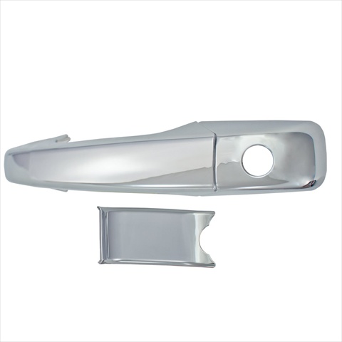 Chrome Plated, ABS Plastic, Levers Only, With Driver Side Keyhole/ Without Passenger Side Keyhole