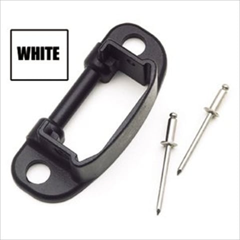901020WMP White Carport Foot