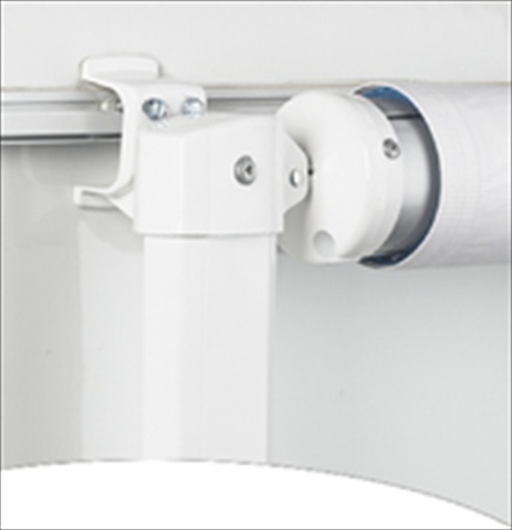 960516WHT Hardware Fiesta Long With White Castings