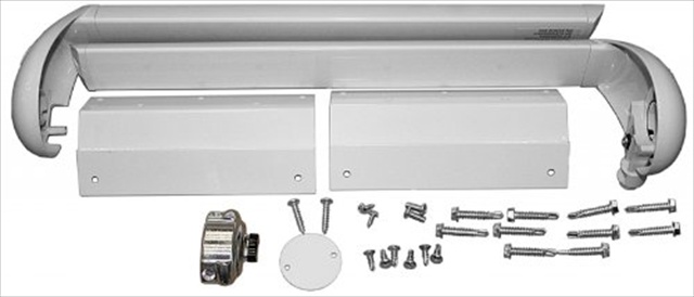 KY25TL White Slideout Cover Bracket And Hardware - Long Bracket