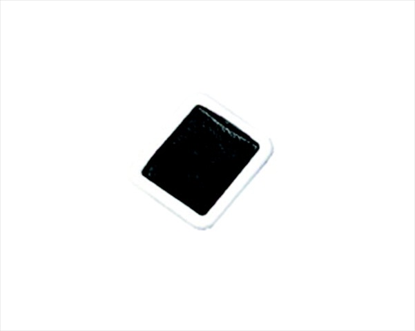Picture of Prang 001284 Non-Toxic Washable Semi-Moist Watercolor Paint Refill- Plastic Half Pan- Black- Pack - 12
