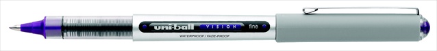 Vision Waterproof Rollerball Pen, 0.7 Mm. Fine Tip, Majestic Purple