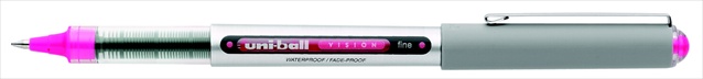 Vision Waterproof Rollerball Pen, 0.7 Mm. Fine Tip, Passion Pink