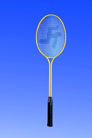 Picture of Sportime 003357 Twin Shaft Steel Badminton Racquet