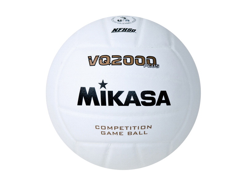 Picture of MIKASA 003803 Woven Canvas Fabric Volleyball- White- 32 Panels- Round