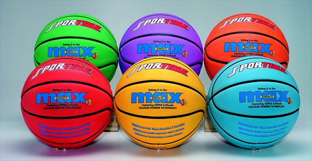 Picture of Sportime 016085 Max 27 In. Junior Basketballs- Set - 6