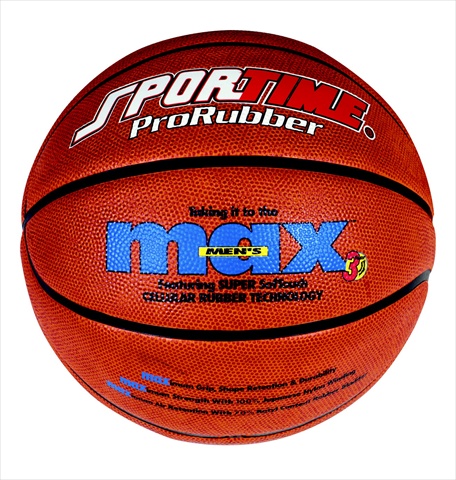 Picture of Sportime 017075 Max Junior 27.5 In. Prorubber Basketball- Tan