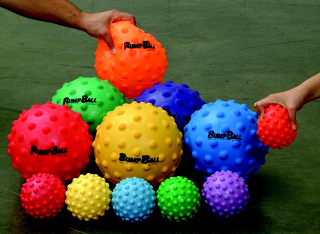 018891 4 In. Small Slomo Bumpballs- Set - 6