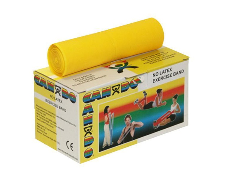No-Latex X-Light Resistance Band, Yellow 6 Yards