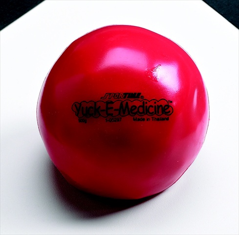 Picture of Sportime 021250 1.1 Lbs. - 4.5 In. Yuck-E-Medicine Ball - Red