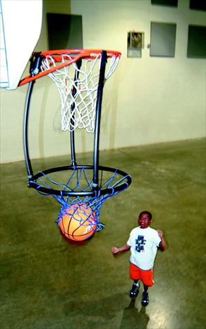 Picture of DropHoops 022954 26 In. Suspended Drop Hoops Basketball Goal