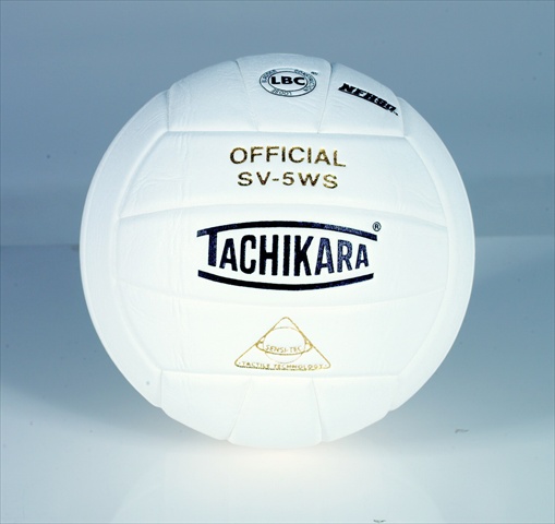 Picture of Tachikara 024803 Composite Leather Volleyball, White