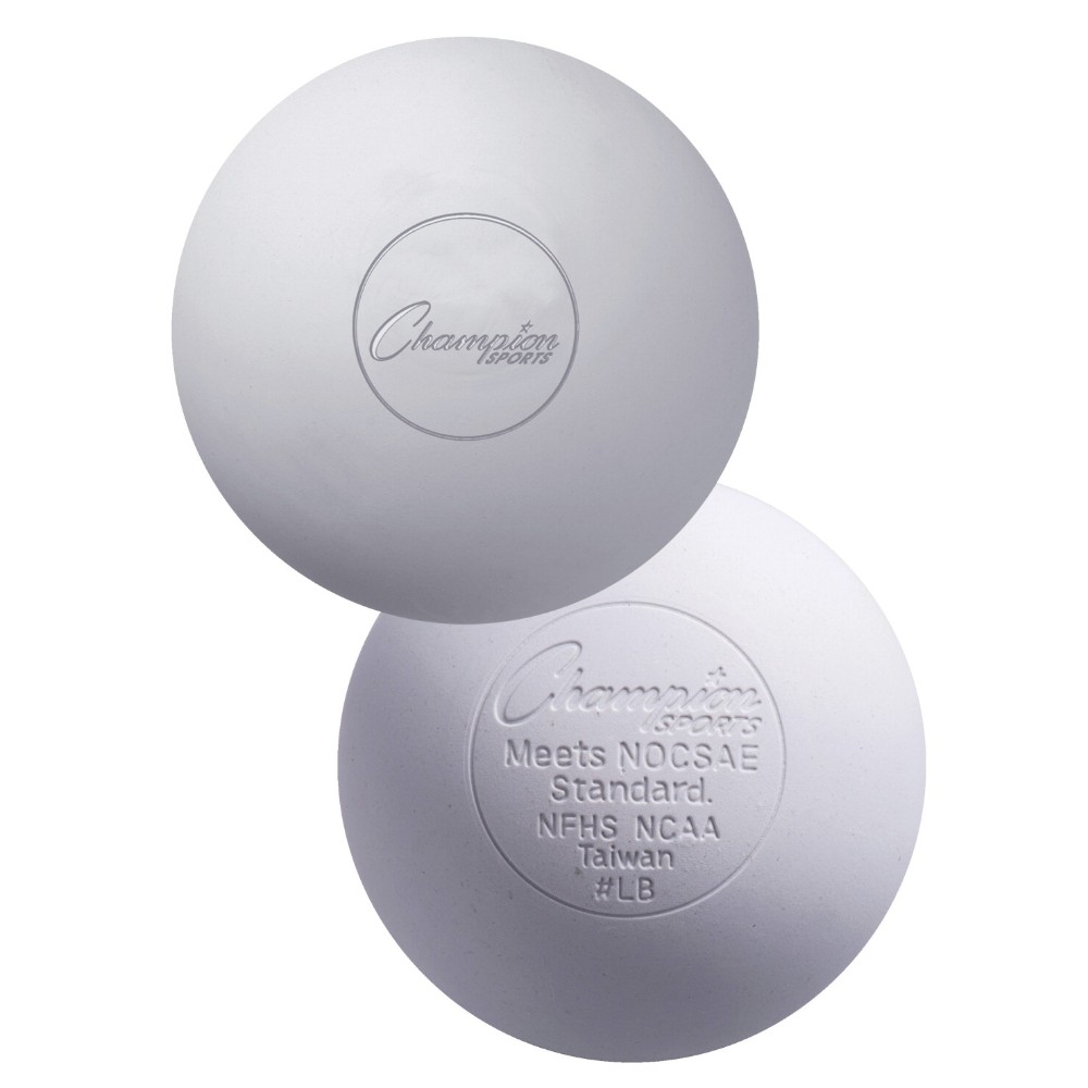 Picture of Champion 025368 Official Nfhs LaCrosse Balls - Pack 12- White