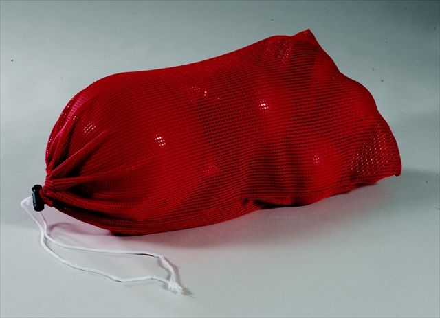 Picture of Sportime 030207 Heavy Duty Light-Weight Mesh Storage Bag - 24 x 36 In. - Red