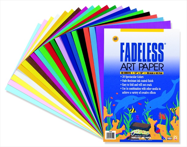 Picture of Fadeless 006096 Sulphite Acid-Free Art Paper- 18 x 24 In. - Pack - 60