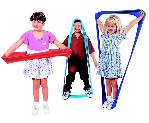 Picture of Abilitations 030933 Stretch Bands With Activity Guide&#44; Set Of 6