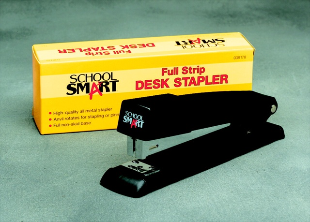 Picture of School Smart 038178 Full Strip Stapler- Standard Staples- 10 Sheets
