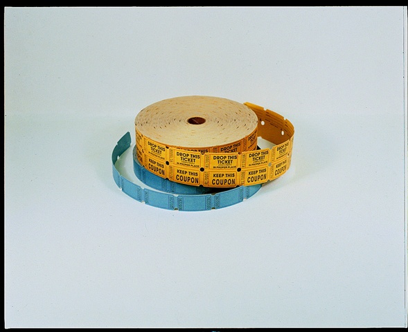 Single Stock Roll Ticket, 1 x 2 In. - Pack 2000