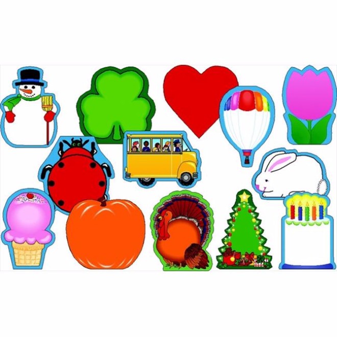 Notepad Mini Seasonal Set Of 13