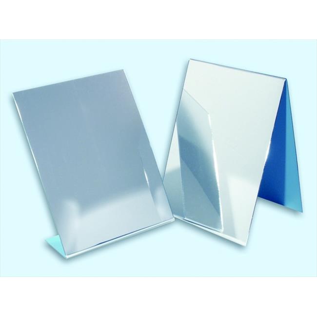 Sax 1005549 Heavy Duty Single Sided Mirror- 8.5 x 11 In.