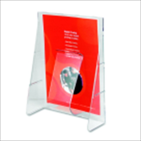 Picture of Deflect-o 1057425 Free Standing Magazine Display Rack&#44; 1 Pocket - Clear