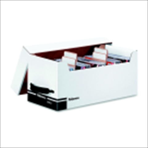 Picture of Bankers Box 1060122 Fellowes Corrugated Bankers CD Storage Box&#44; 6.75 x 15 x 6.25 In. - 35 Shelf