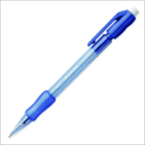Champ Latex-Free Mechanical Pencil - Blue - 0.7 mm Tip - Pack of 12 - Refillable
