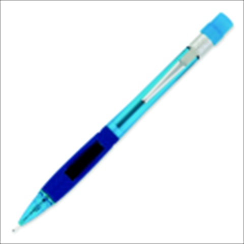 Quicker Clicker Mechanical Pencil - Blue Transparent - 0.5 mm Tip - Refillable