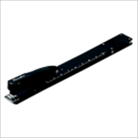 Anti-Jam Long Reach Stapler - Black - 2 x 17.12 x 3.5 In.