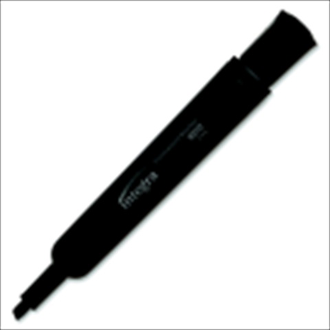 Integra 1071029 Quick-Drying Smearproof Waterproof Permanent Marker, Chisel Tip, Black