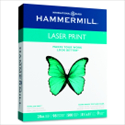 Picture of Hammermill 1080629 Laser Print Paper&#44; 8.5 x 11 In&#44; 28 Lb&#44; White&#44; Pack 500