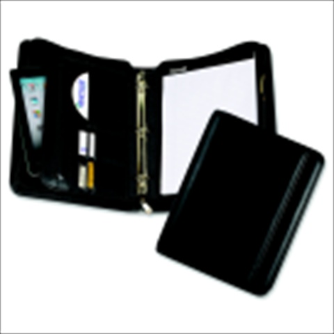 Professional Zipper Binder With 2 Exterior Pockets - Letter