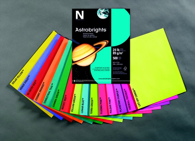 Picture of Astrobrights 075818 Acid-Free Copy Paper&#44; Lunar Blue