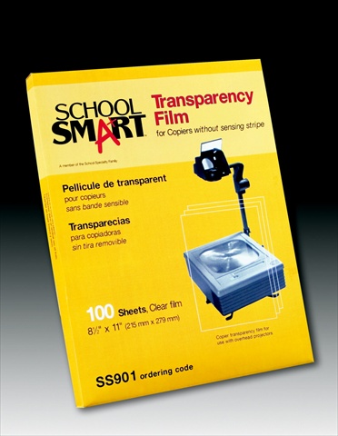 079883 Laser Transparency Film Without Sensing Strip- Pack - 50