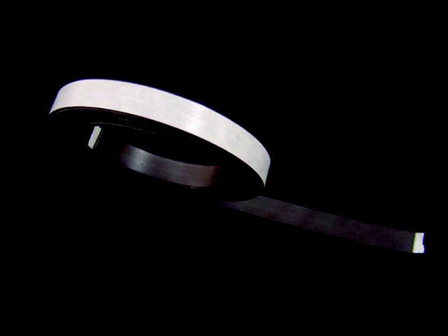 Adhesive Backed Magnetic Rubber Strip, 1 In. x 10 Ft.