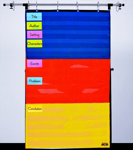 085122 Adjustable Pocket Chart